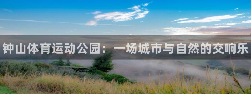 凯发官网下载平台注册要钱吗：钟山体育运动公园：一场城市与自然