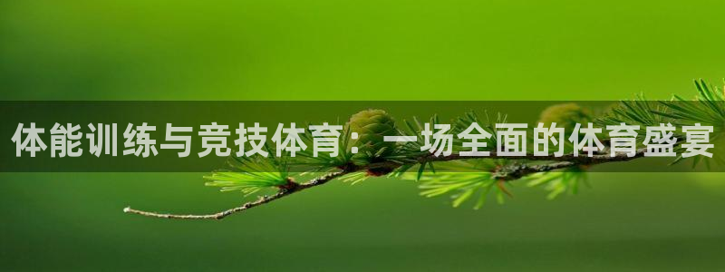 凯发官网下载招商电话号码：体能训练与竞技体育：一场全面的体育